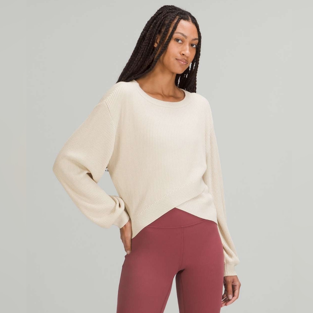 Lululemon Reversible Crossover Sweater